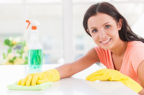 Professional house clearance in Bow removing furniture from a home