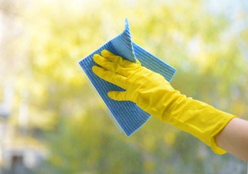 Professional facade cleaning in Bow on a commercial building exterior