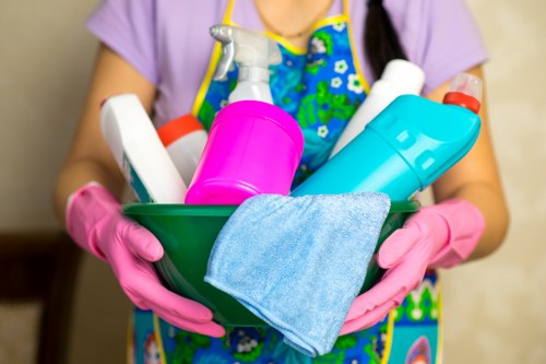 Thorough kitchen deep cleaning in Bow with attention to detail