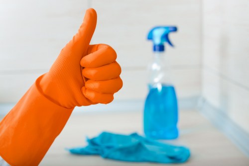 Staff training for safe and effective deep cleaning in Bow