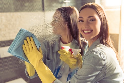 Professional after builders cleaning in Bow for a finished property